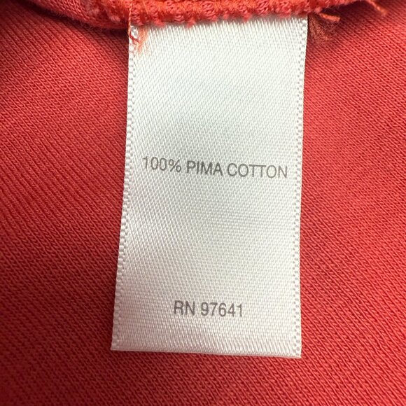 Women's J. JILL Perfect Pima‎ Cotton V Neck Tunic- Size Medium - Picture 6 of 8